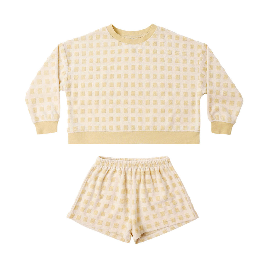 Rylee and Cru  Butterscotch Grid Karli Set