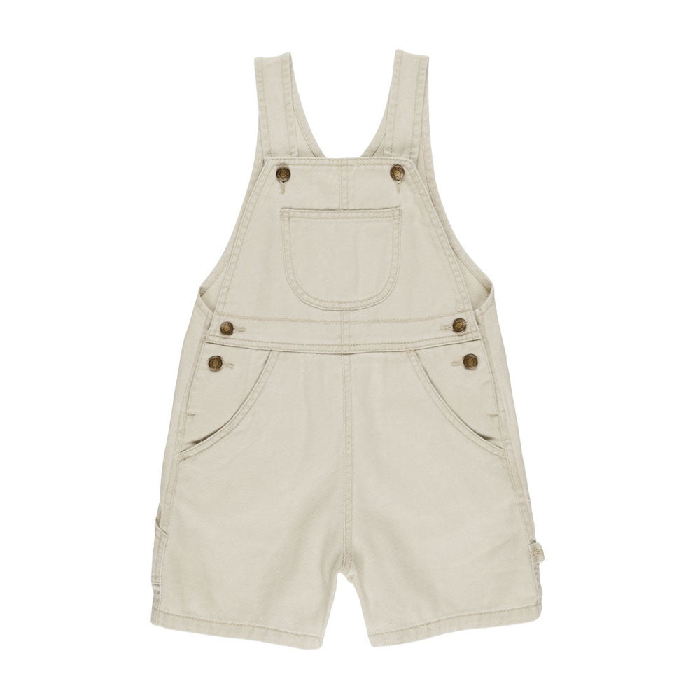 Rylee and Cru Stone Denim Shortalls