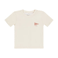 Rylee and Cru Natural Short Sleeve Rashguard