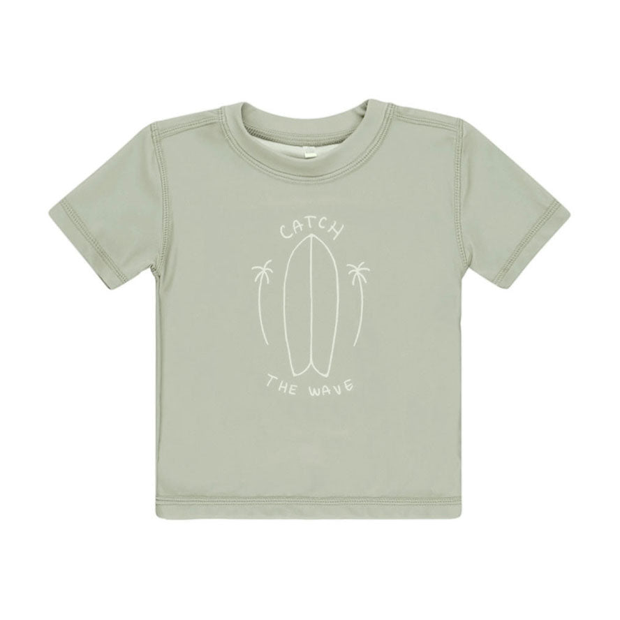 Rylee and Cru Sage Short Sleeve Rashguard