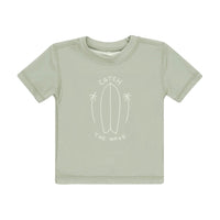 Rylee and Cru Sage Short Sleeve Rashguard
