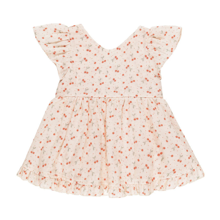 Rylee and Cru Cherries Lilia Romper