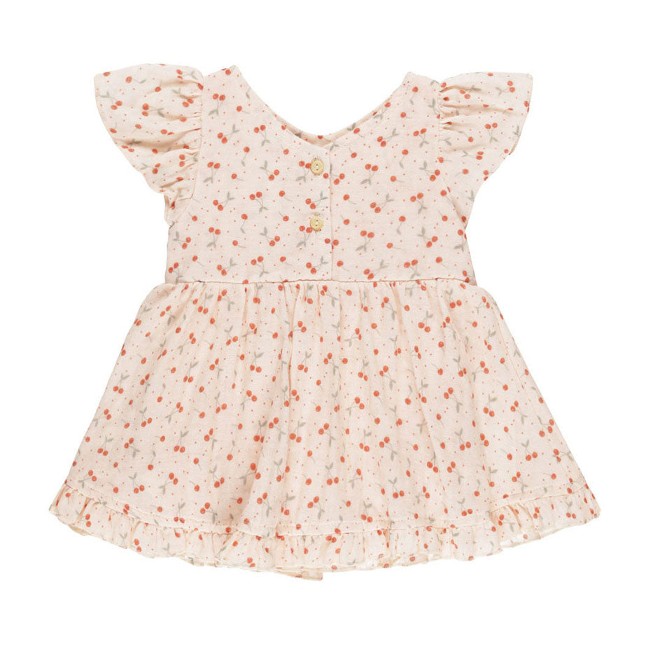 Rylee and Cru Cherries Lilia Romper