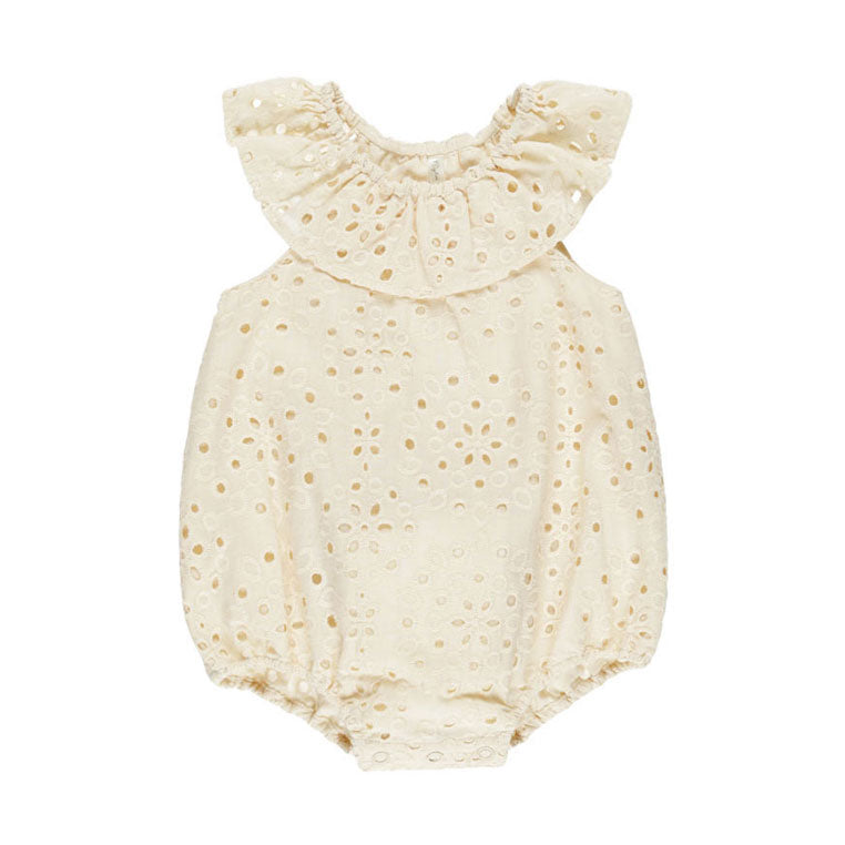 Rylee and Cru Natural Myla Romper