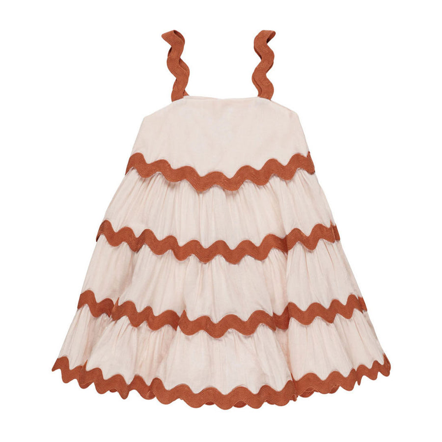 Rylee and Cru Shell Ric Rac Dress