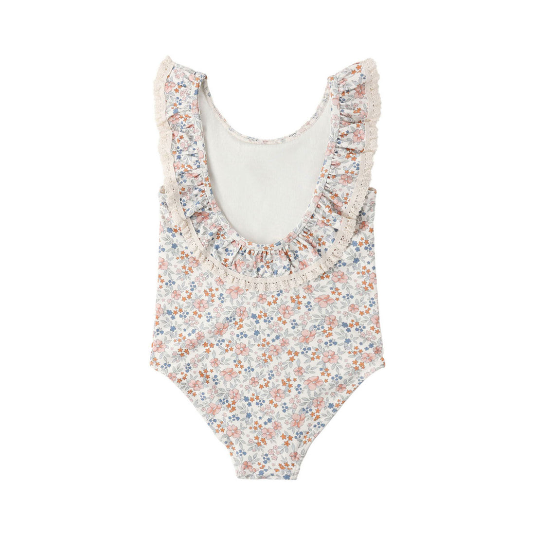 Rylee and Cru  Ivory Flower Field Margaret One-Piece