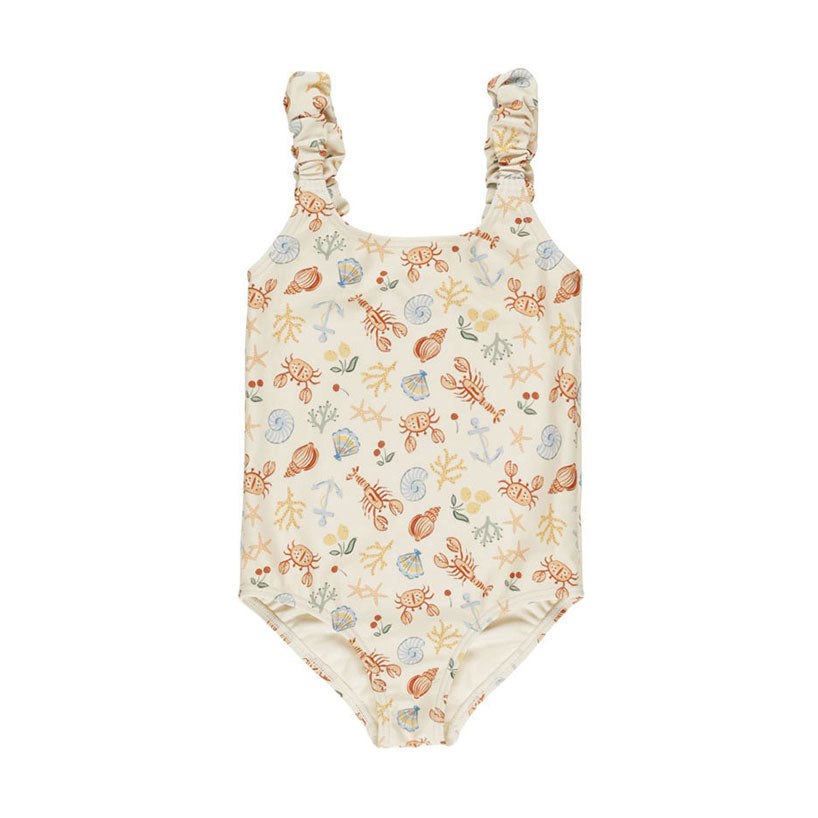 Rylee and Cru Nautical Scrunch One-Piece