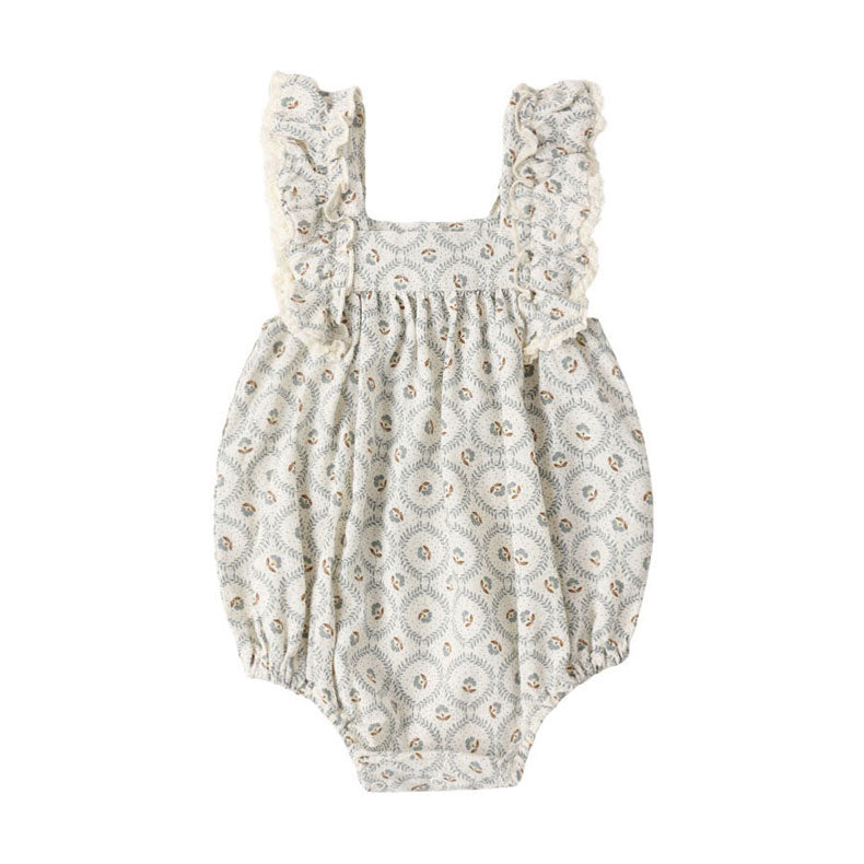 Rylee and Cru  Green Fleur Maya Romper