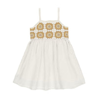 Rylee and Cru Marigold Daisy Crochet Sun Dress