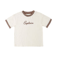 Rylee and Cru  Ivory Captain Ringer Tee