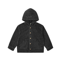 Rylee and Cru Washed Black Sammy Jacket