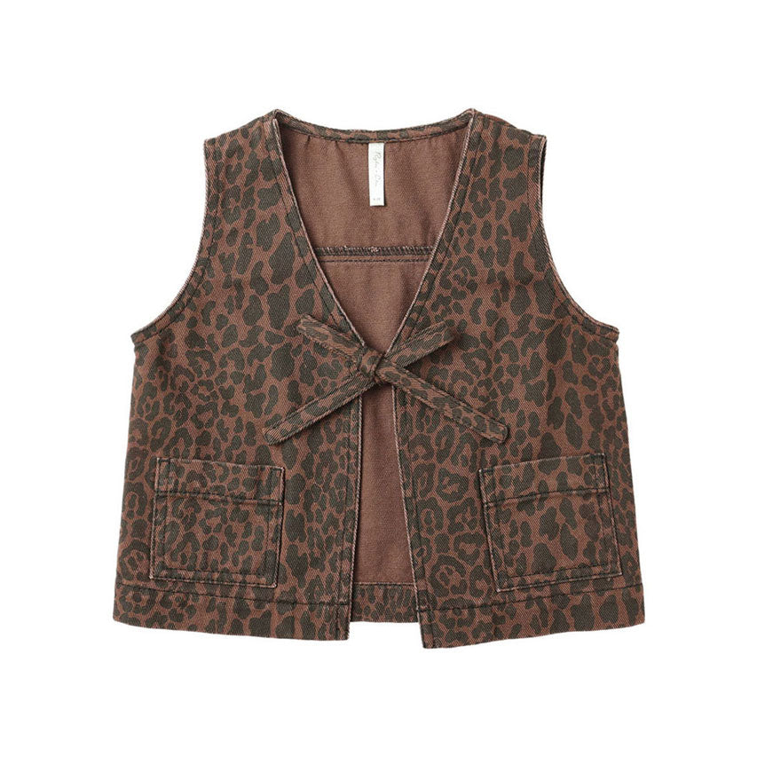 Rylee and Cru Leopard Utility Vest