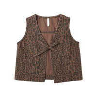 Rylee and Cru Leopard Utility Vest