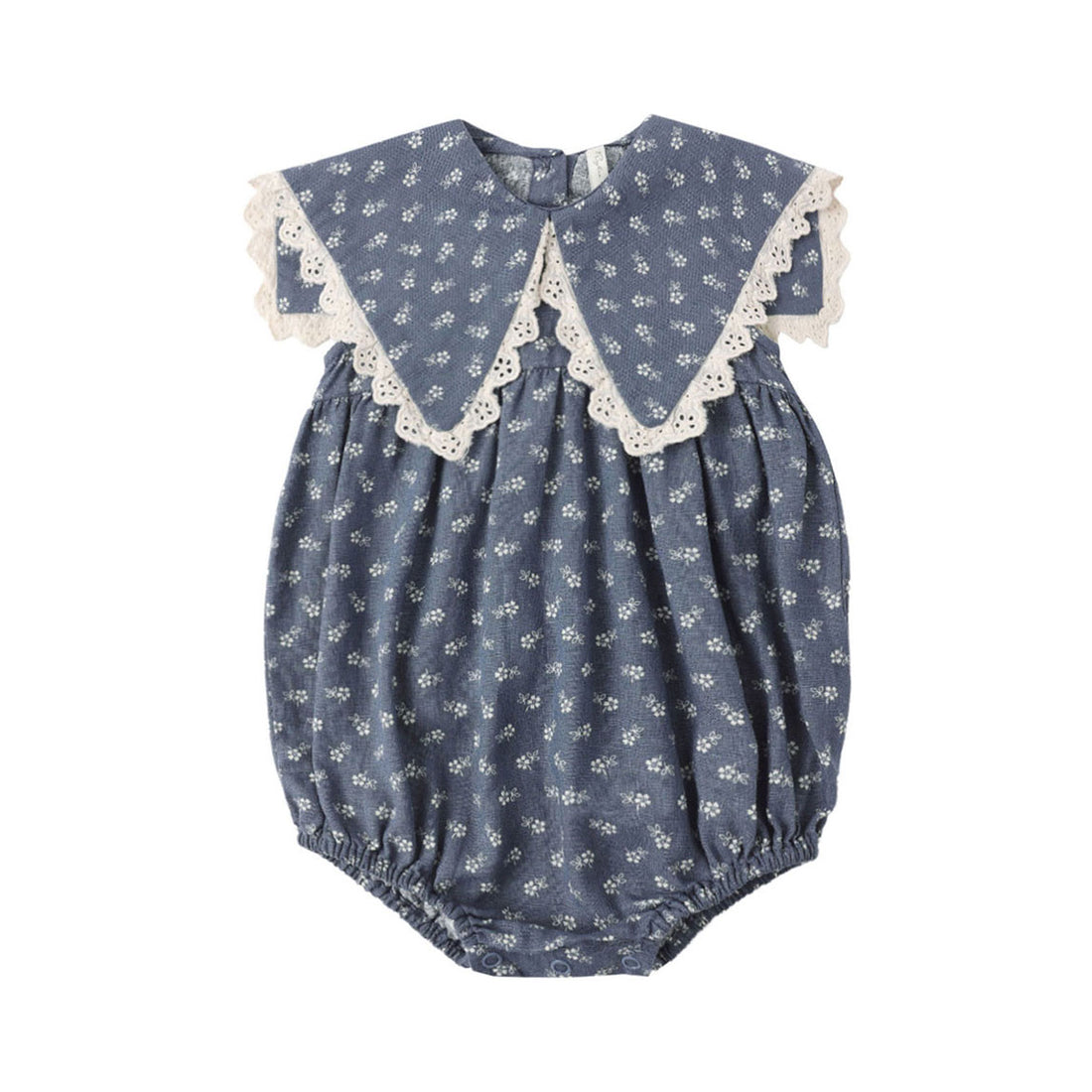 Rylee and Cru  Marine Ditsy Porter Romper