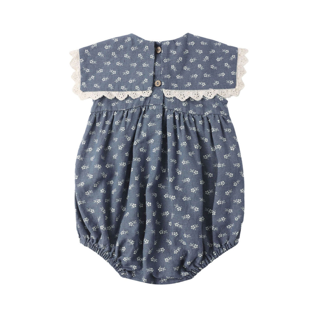 Rylee and Cru  Marine Ditsy Porter Romper