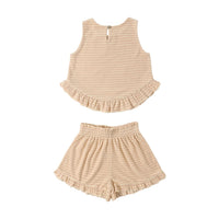 Rylee and Cru  Pink Stripe Faye Set