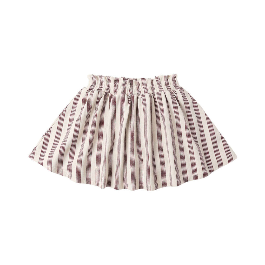 Rylee and Cru  Brown Stripe Sasha Skort
