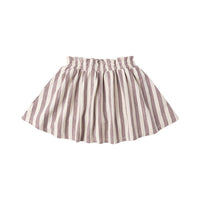 Rylee and Cru  Brown Stripe Sasha Skort