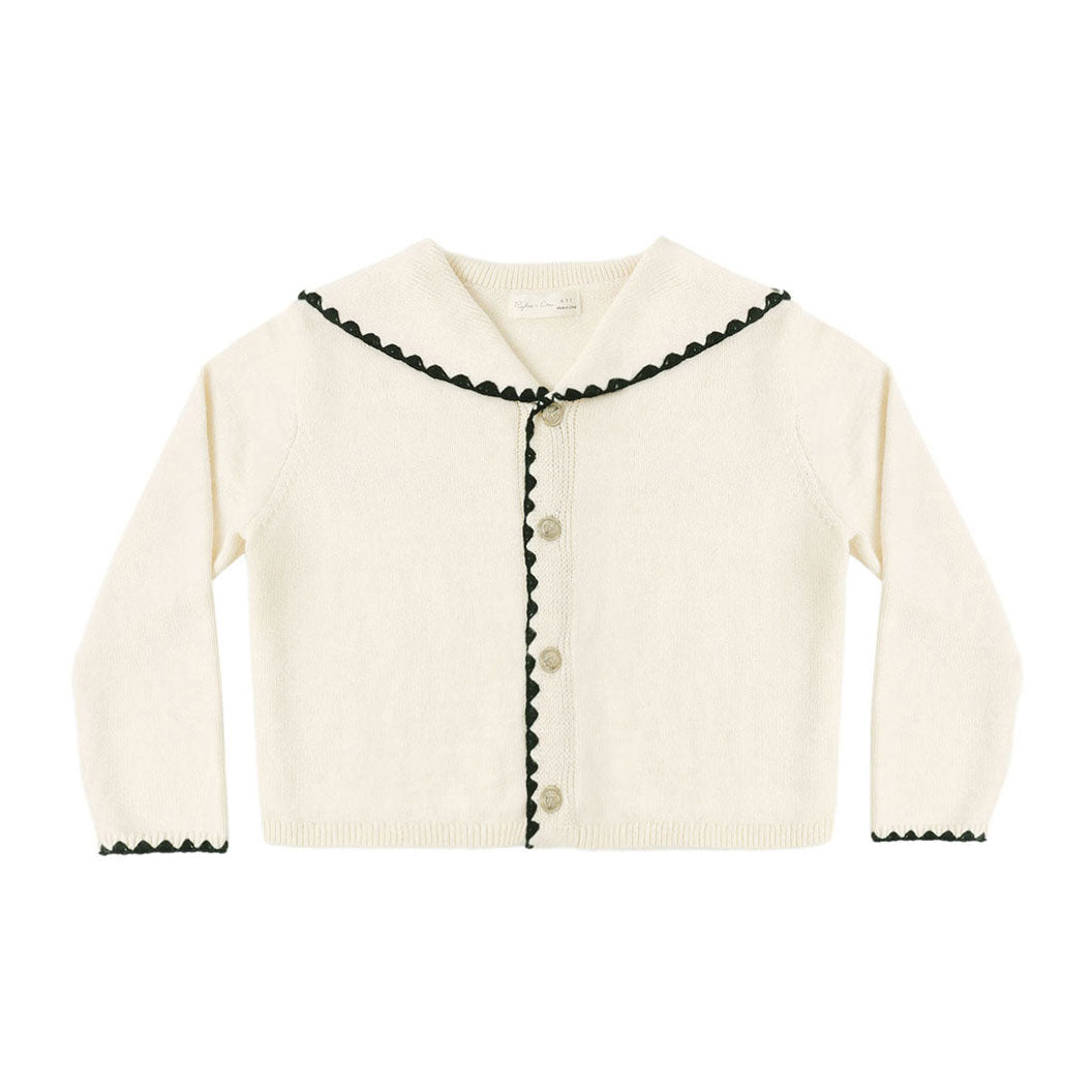 Rylee and Cru Natural Sailor Cardigan
