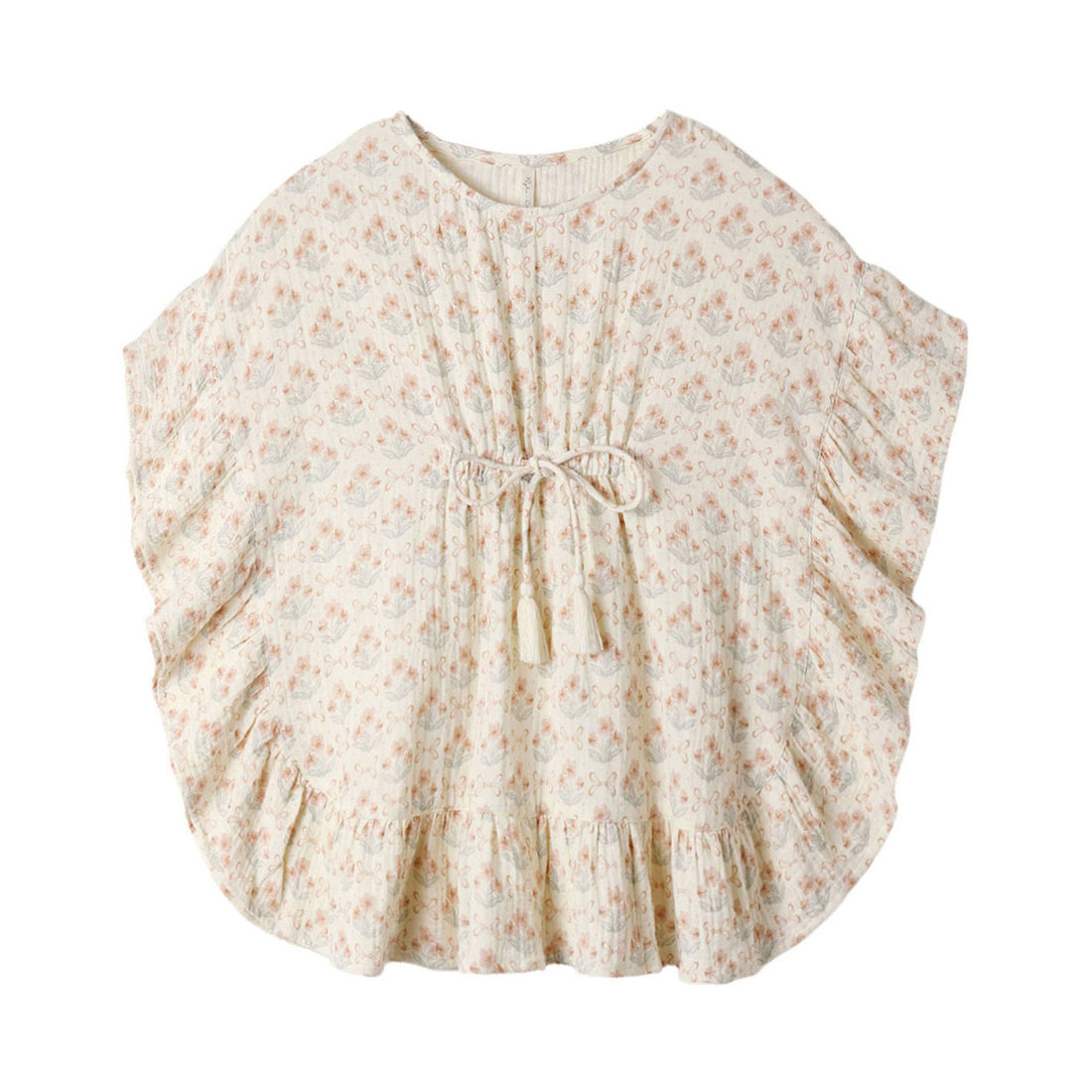 Rylee and Cru  Ivory Blossom Kaftan Cover Up
