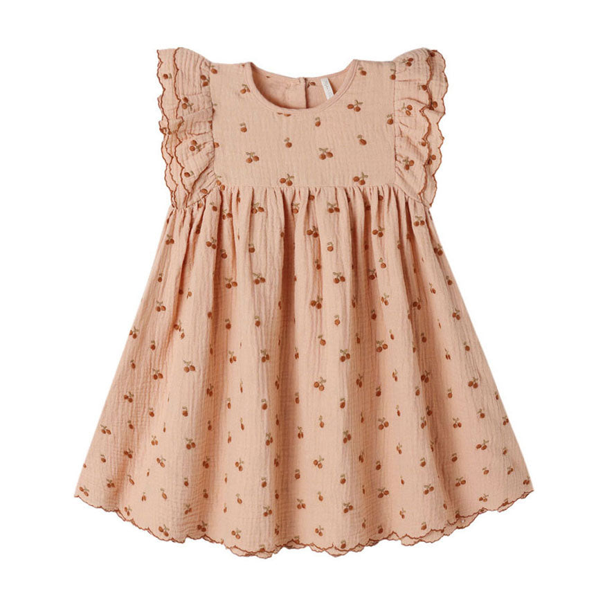 Rylee and Cru  Melon Kinsley Dress