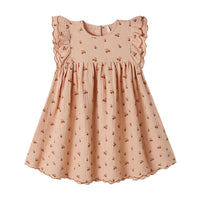 Rylee and Cru  Melon Kinsley Dress