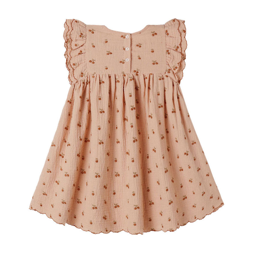 Rylee and Cru  Melon Kinsley Dress