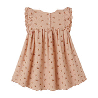 Rylee and Cru  Melon Kinsley Dress