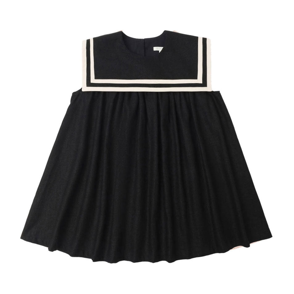 Rylee and Cru Black Sailor Dress