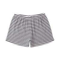 Rylee and Cru Navy Stripe Pointelle Shorts