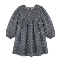 Rylee and Cru Midnight Heart Ditsy Selene Dress