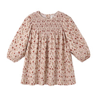 Rylee and Cru Blush Pink Floral Selene Dress