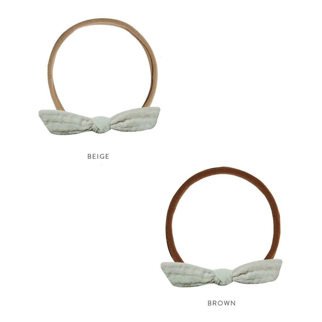 Rylee and Cru Seafoam Little Knot Headband