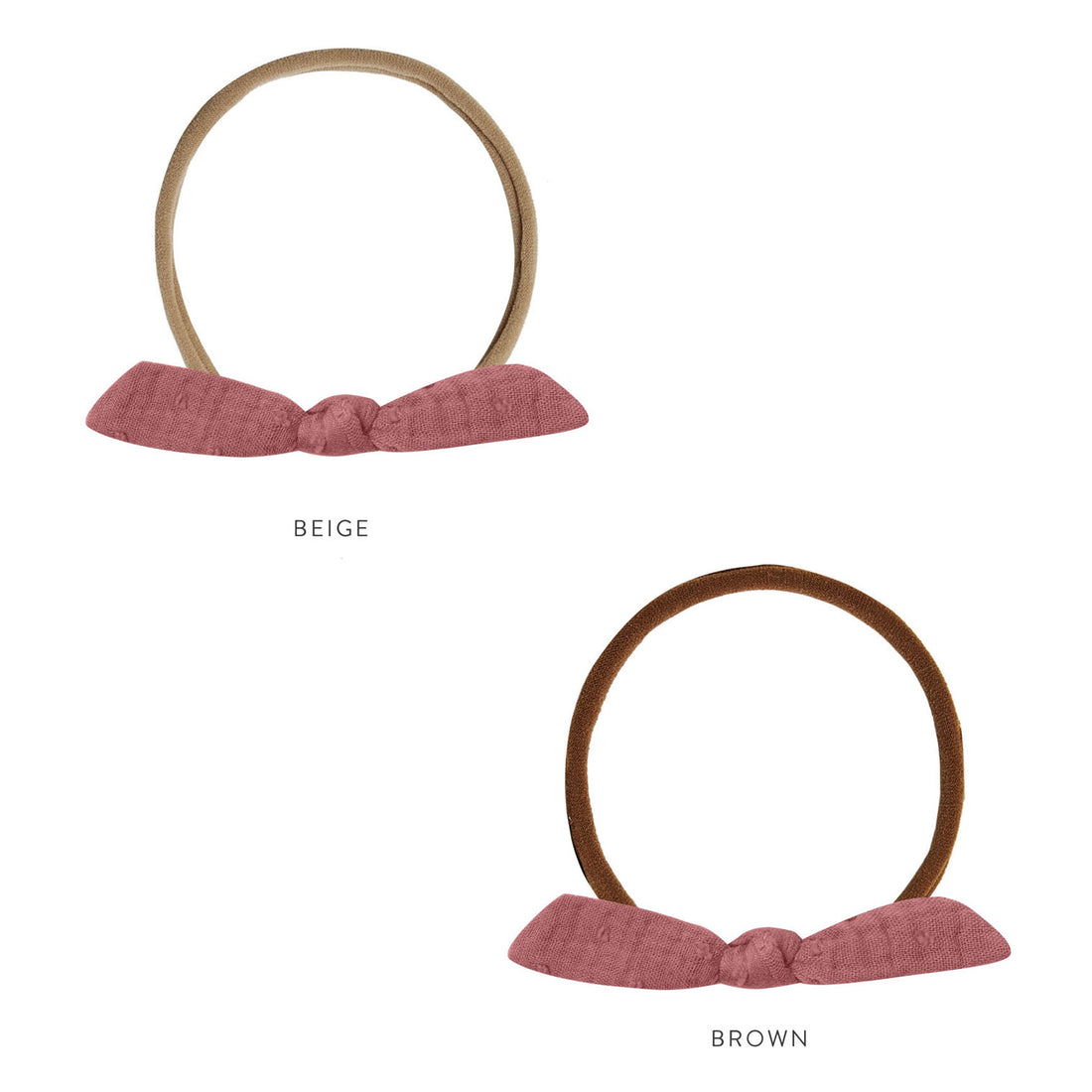Rylee and Cru Raspberry Little Knot Headband