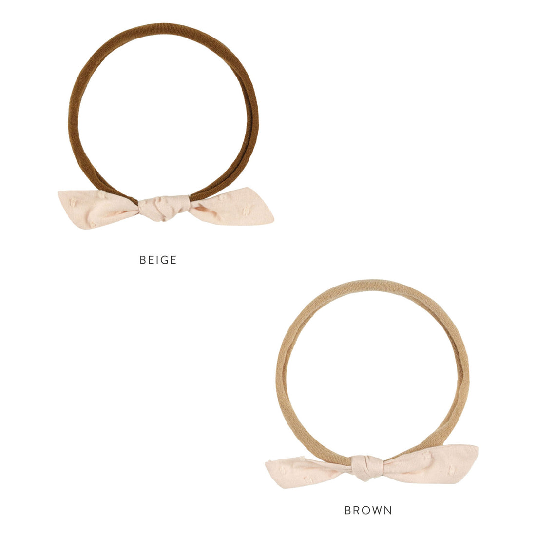 Rylee and Cru Little Knot Headband || Shell