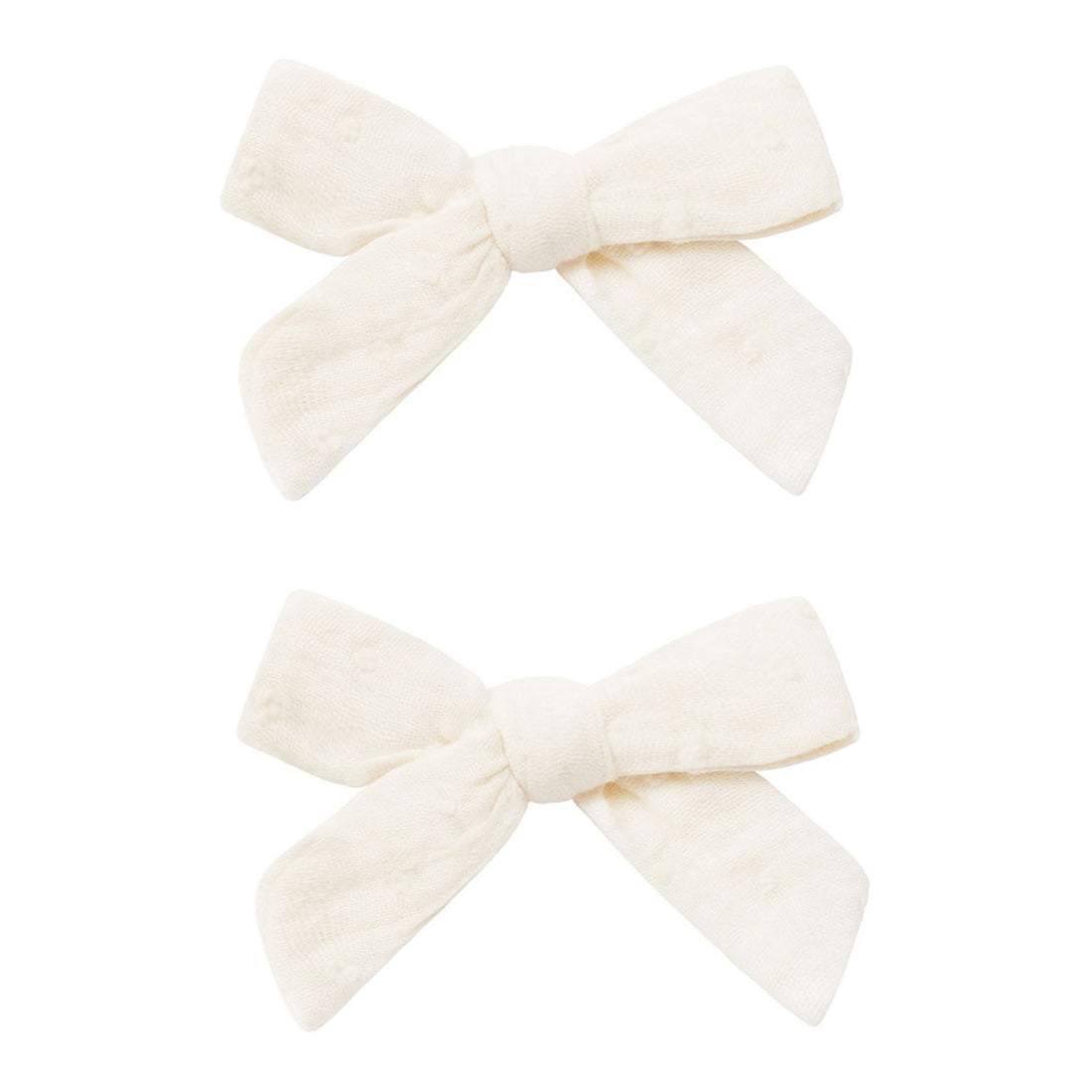 Rylee and Cru Ivory Bow With Clip