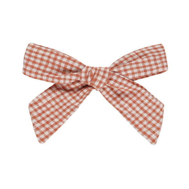 Rylee and Cru Poppy Gingham Bow