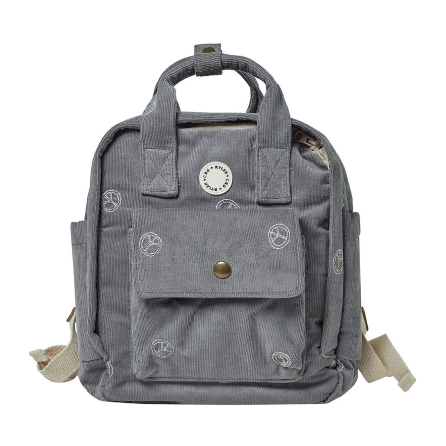 Rylee and Cru Peace Emboridery Mini Backpack