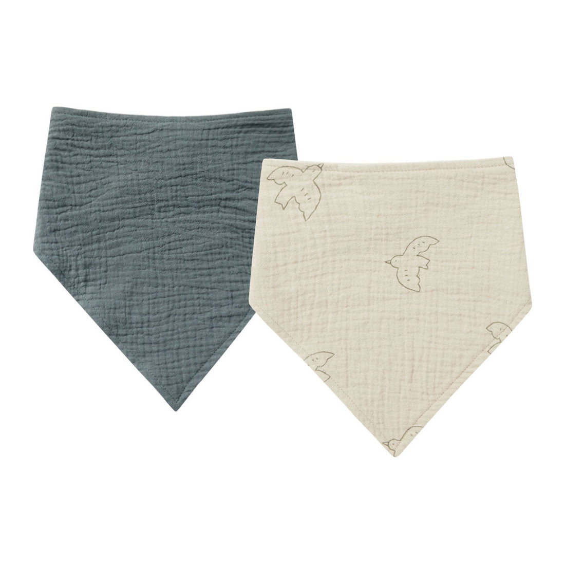 Rylee and Cru Soar, Indigo Scarf Bib