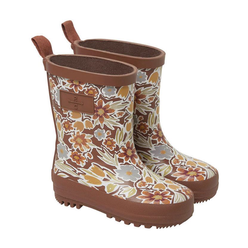 Rylee and Cru Autumn Bloom Rainboot