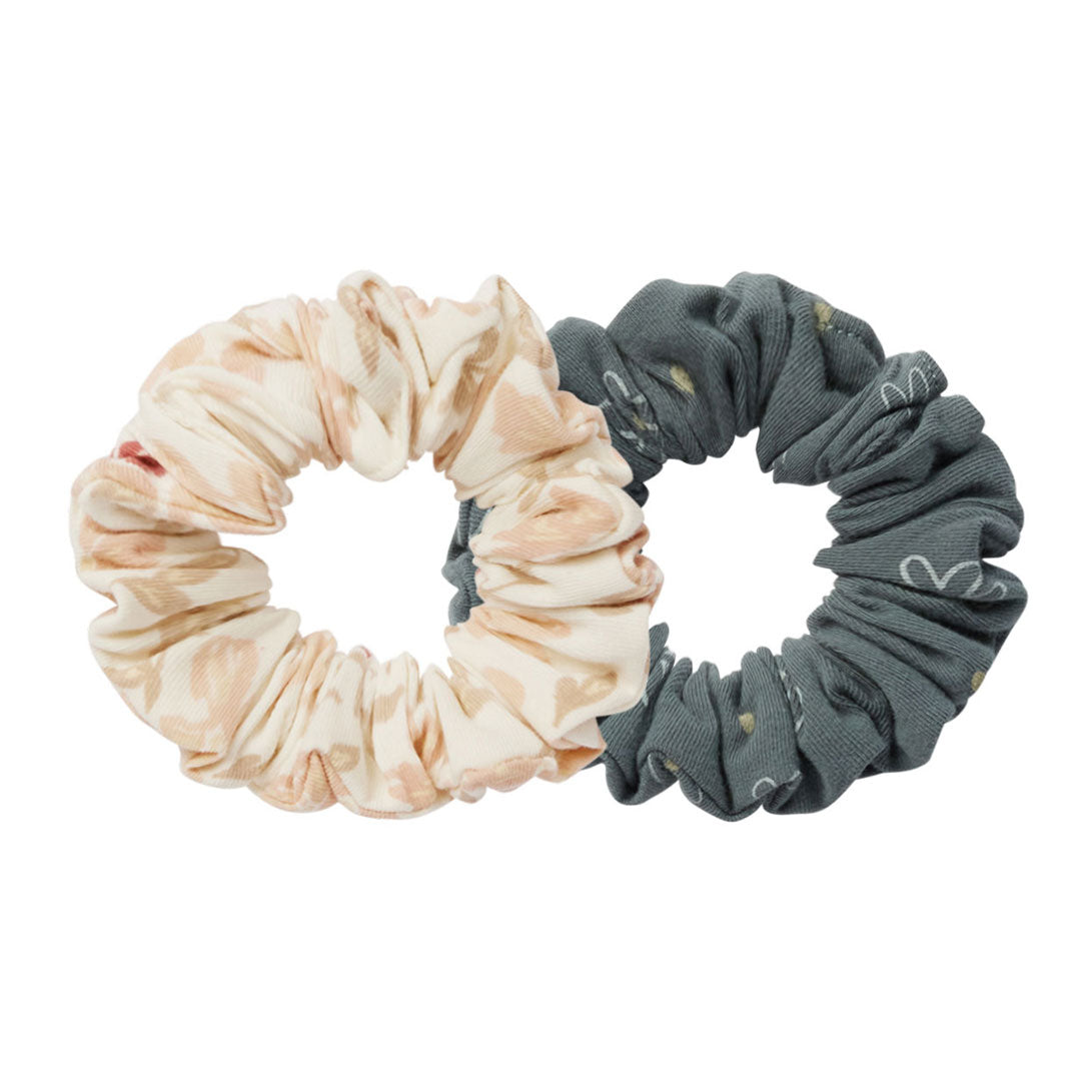 Rylee and Cru Daisies, Pink Floral Scrunchie Set