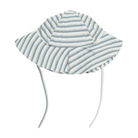 Rylee and Cru Seafoam Stripe Floppy Swim Hat