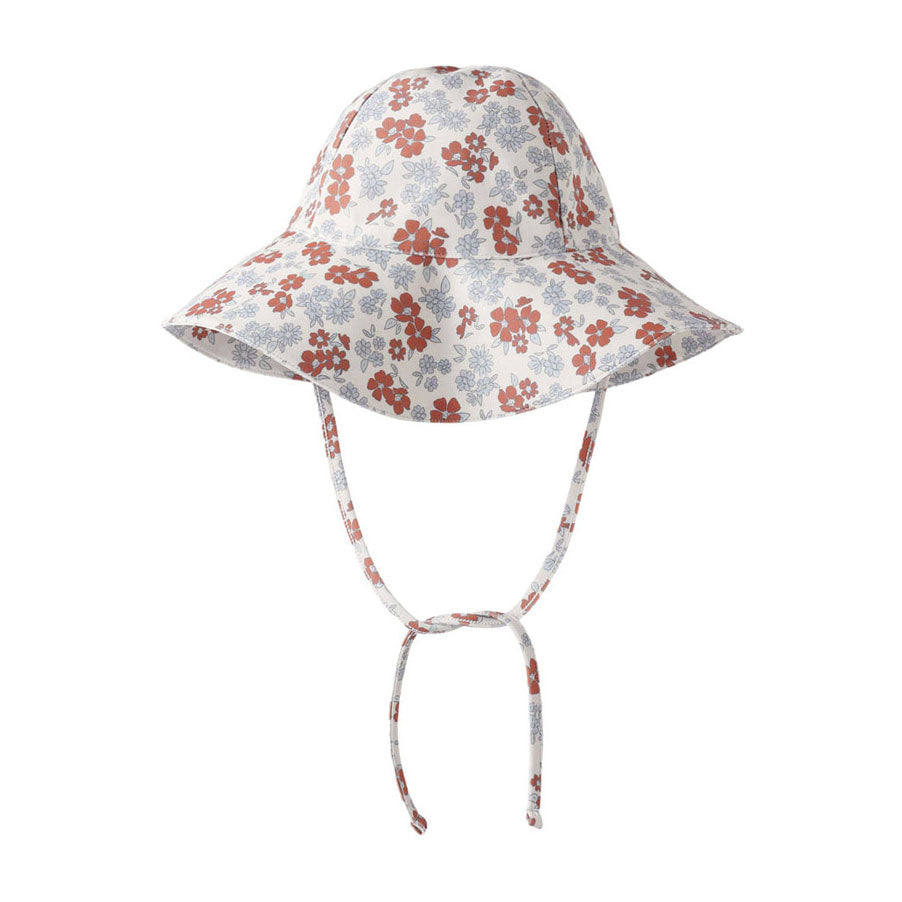 Rylee and Cru Americana Floral Floppy Swim Hat