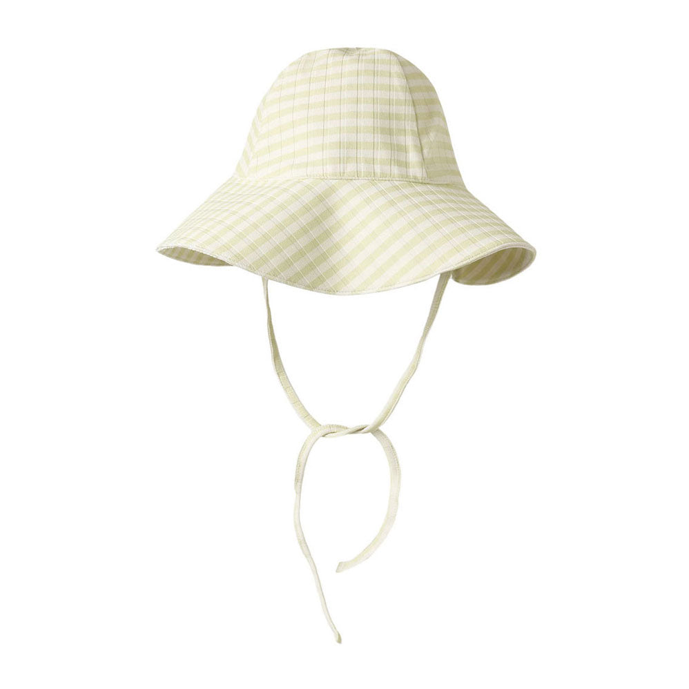 Rylee and Cru  Citron Stripe Floppy Swim Hat