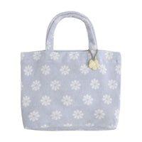 Rylee and Cru  Periwinkle Daisy Terry Beach Bag