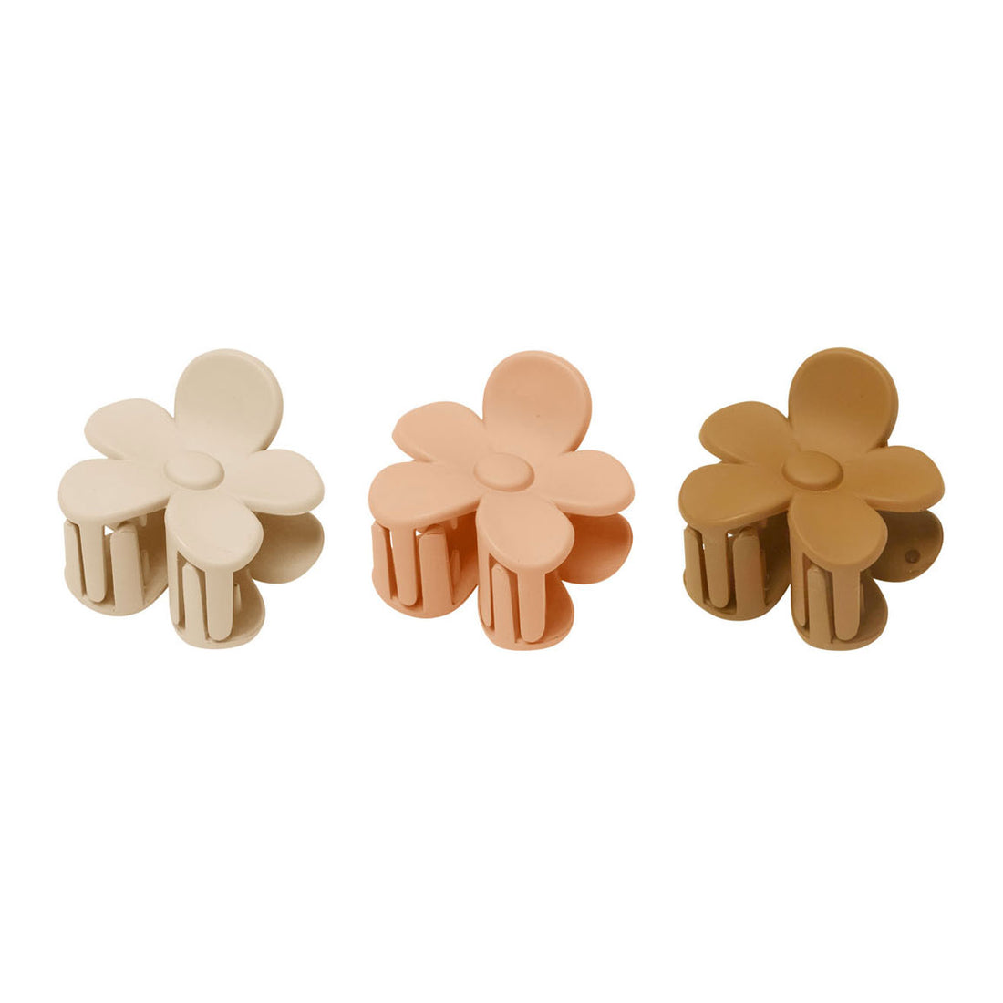 Rylee and Cru Brass, Antique, Melon Flower Clip Set