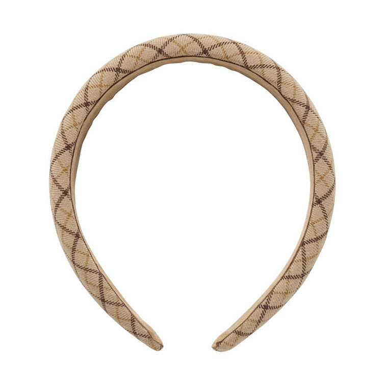 Rylee and Cru Autumn Plaid Padded Headband