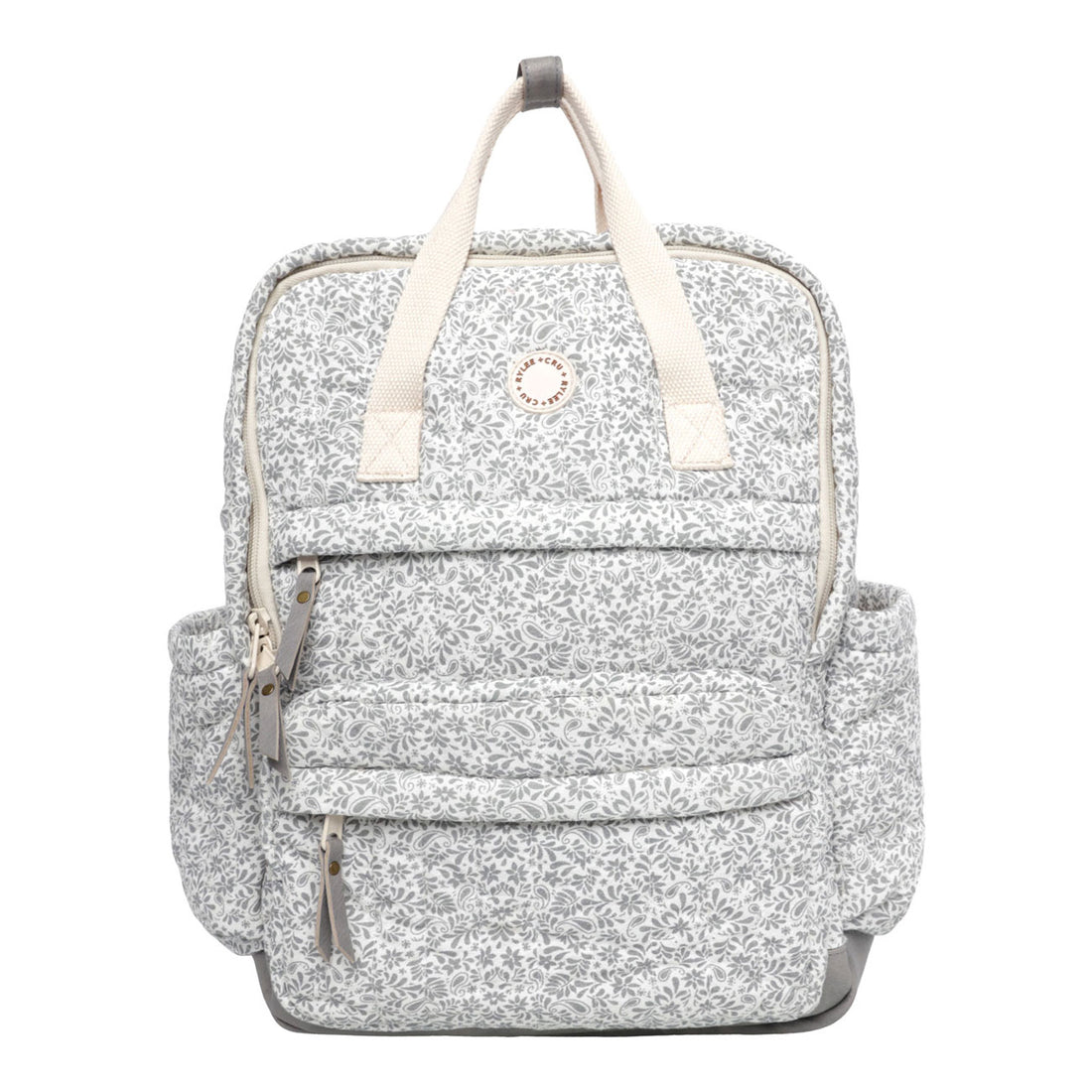 Rylee and Cru Ivory Ditsy Backpack