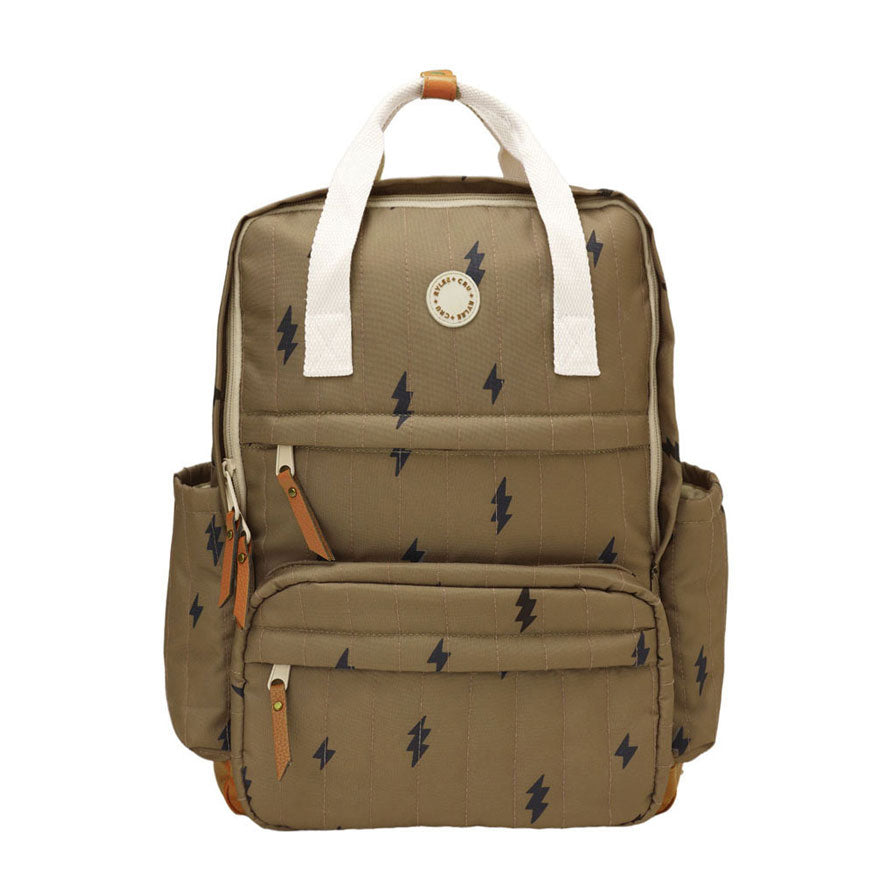 Rylee and Cru Olive Bolts Backpack