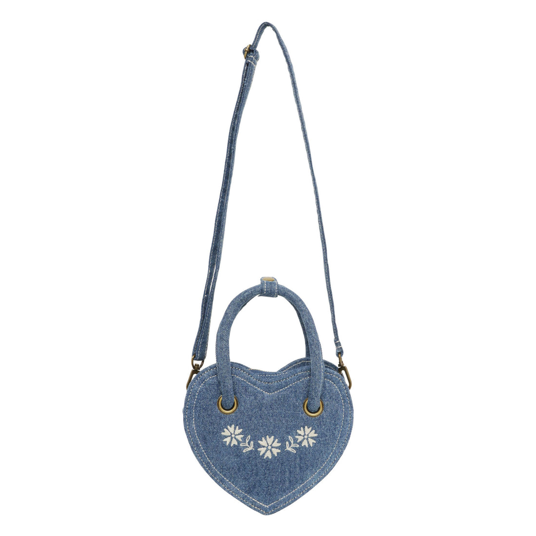 Rylee and Cru Indigo Heart Purse
